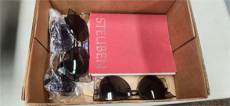 Lot Of Sunglasses & book