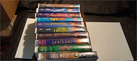 Disney VHS Tapes