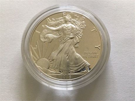 2016 American Silver Eagle 99.9 % Silver