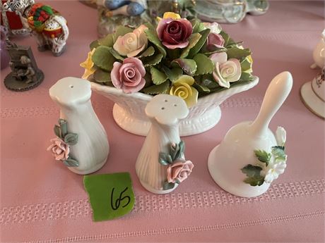 Vintage Porcelain Decor, Bell