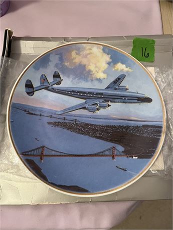 Pan Am Collectible Plate