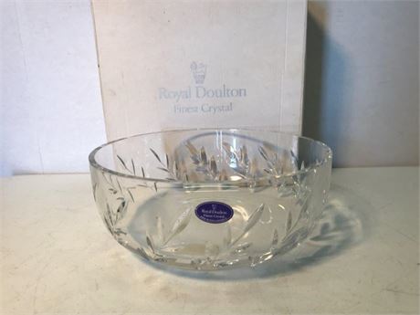 Royal Doulton Finest Crystal Bowl