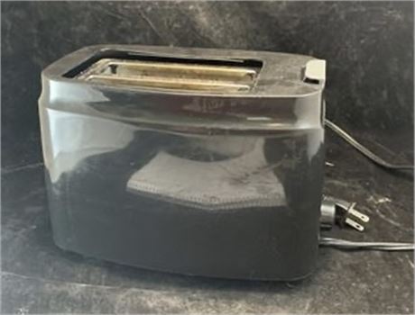 Rival 2 Slice Toaster Black And Silver Kitchen Appliance
