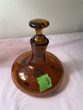 60's Blown Glass Vase, Okinawa