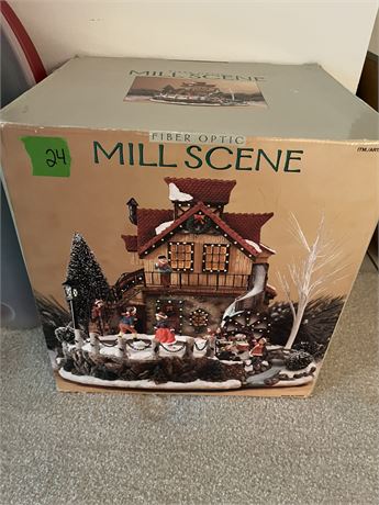 Mill Scene Christmas Decor