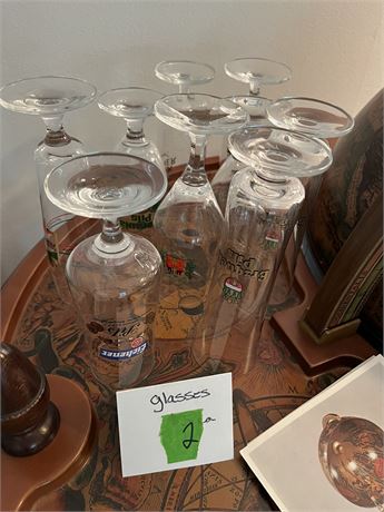Vintage German Beer Glassware