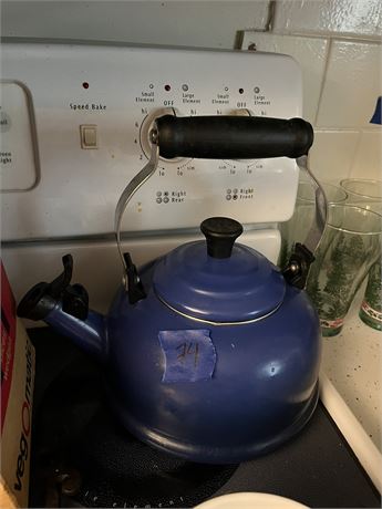 Teapot, Blue