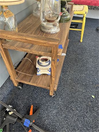 Cart with Wheels (Contents Not Included)