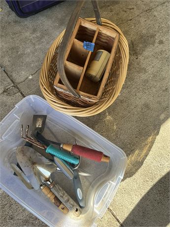 Baskets, Gardening Tools