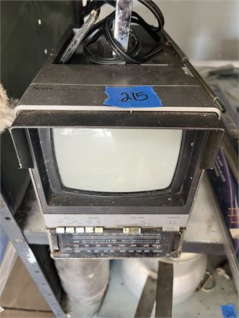 Vintage Sears TV/ Radio