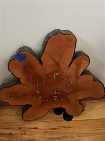 Cypress Wood Clock