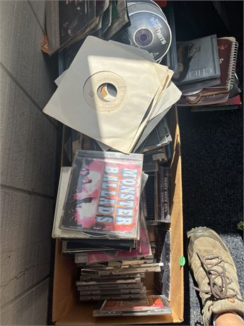 Records, CD's, 8 tracks