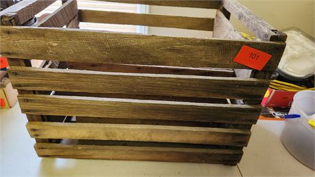Wood Crate & Wood Box