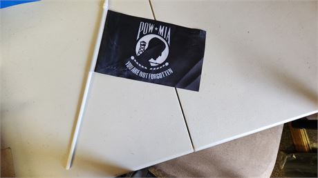 10 Pack POW MIA Flags