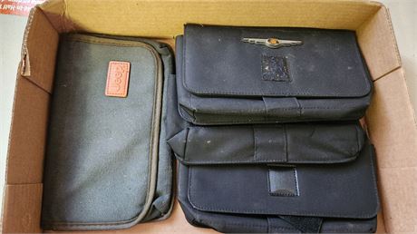 2 Chrysler & 1 Jeep Owner manual Storage Bags