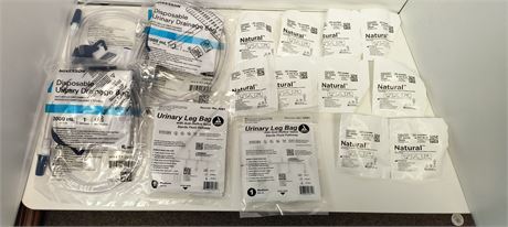 Lot of Disposable Urinary Bag