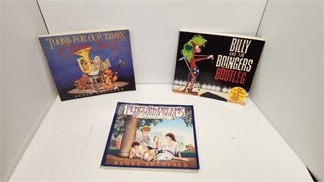 2 Bloom County Books & One Miscellaneous Book