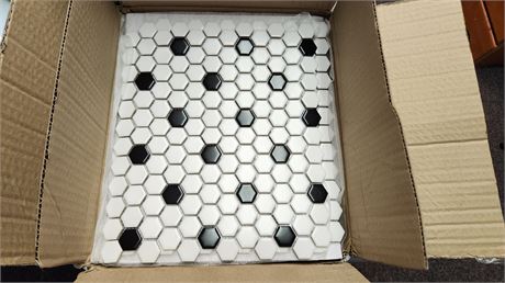 One Box Of Backsplash Tiles.