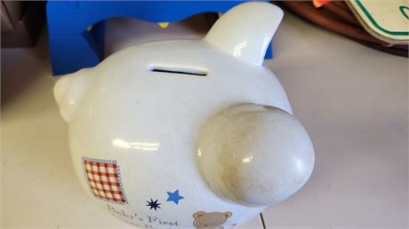 Baby's First Piggy Bank Collectable Bank