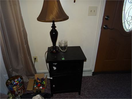 Table and Lamp