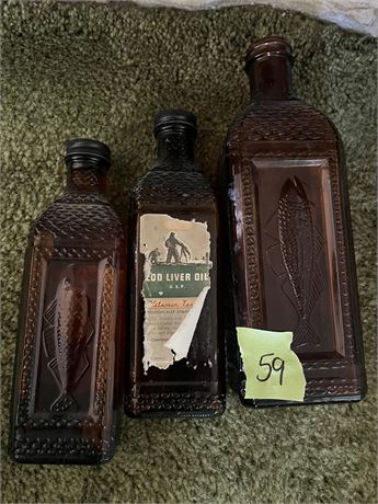 Cod Liver Oli Bottles