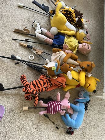 Vintage Handmade Puppets