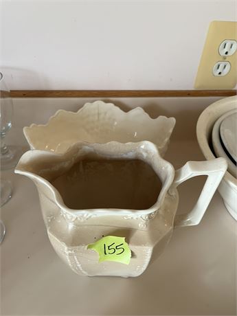 Pitcher and Bowl