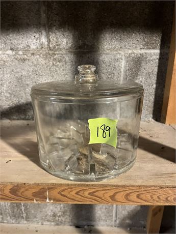 Vintage Glass Cheese Preserver