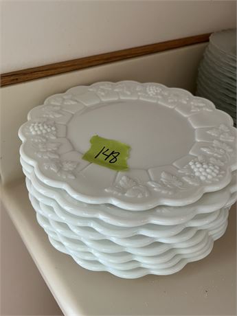 Milk Glass Plates