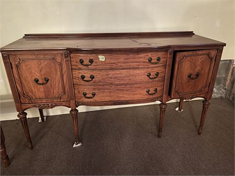 Antique Buffet Table