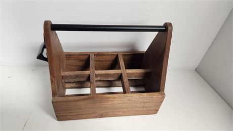 Wood crate for bottles