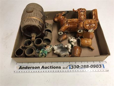 Flat of Salt & Pepper Shakers (Damaged)