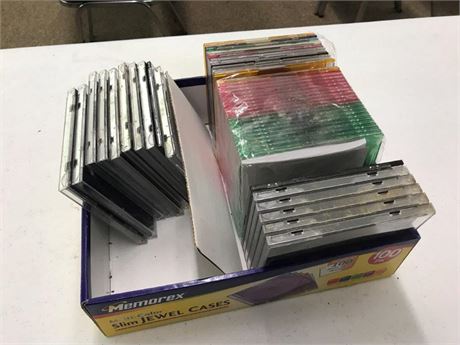 Flat of CD Cases