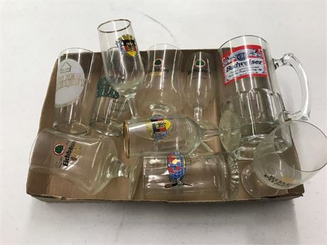 Glass Beer Mug & Cups