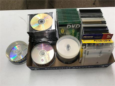 Flat of CD DVD+R