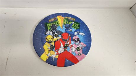 Vintage Plastic Power Rangers Plate