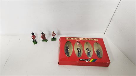 Vintage Metal Models British Figures