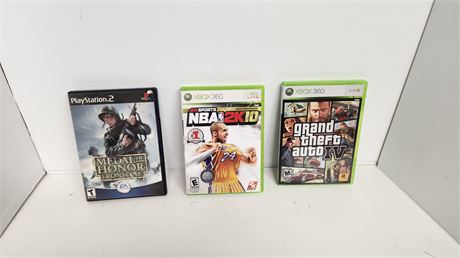Lot Of Various Video Games