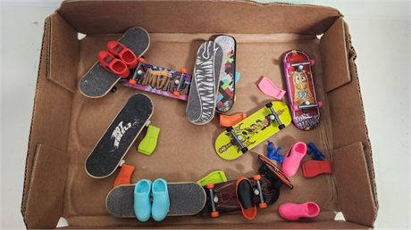 Lot Of Mini Skateboards