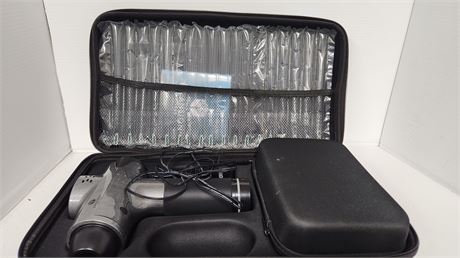 Wellness Expansion Massage Gun & attachments & Case. NOT TESTED