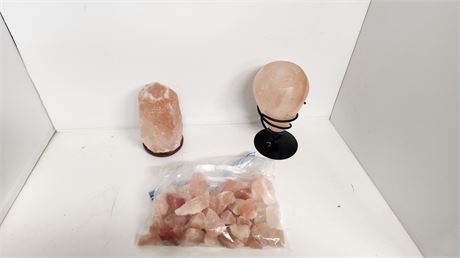 Lot Of Various Salt Block Items