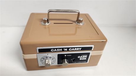 Cash & Carry Mini Cash Box With Key