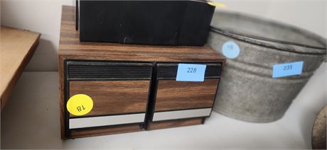 VCR & Cassette tape holders