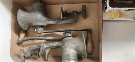 Vintage Meat Grinders