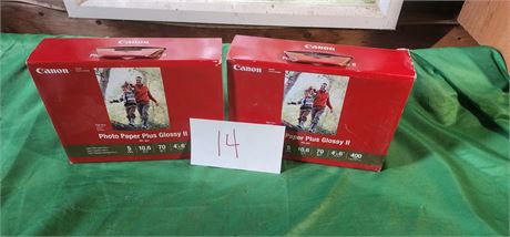 2 boxes of photo paper