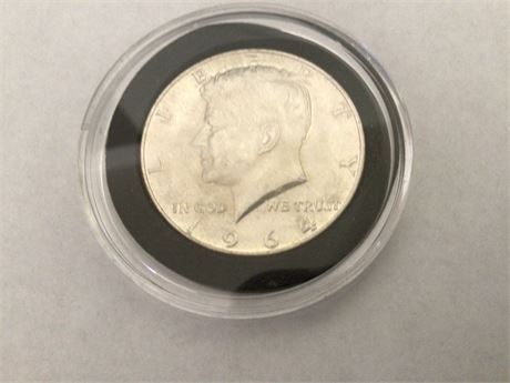 1964 Kennedy Silver Dollar Coin