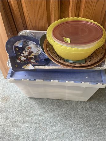 Storage Bowls, Baking Trays