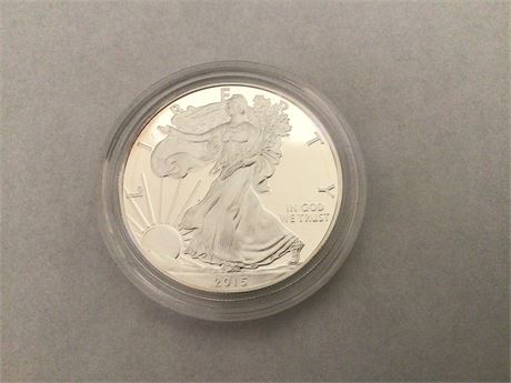 2015 American Silver Dollar 99% Silver