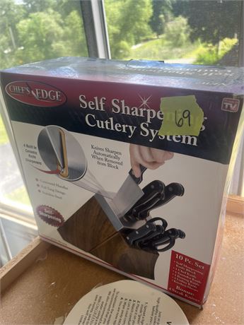 Self Sharpening Cutlery System (In Box)