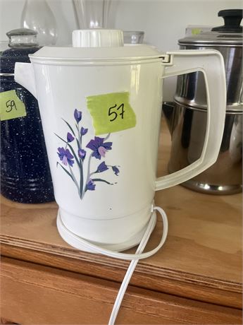 Vintage Regal Poly Perk Coffee Pot Hot Water Heater